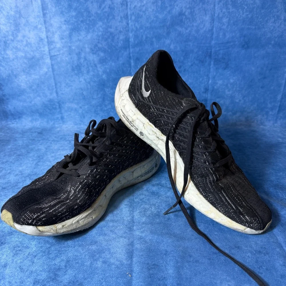 Nike Pegasus Turbo Next Nature Mens 9.5 Running Shoes Black DM3413-001 ZoomX